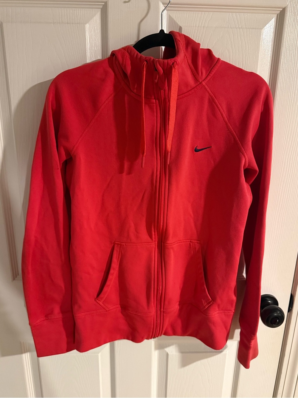 Nike Women's Pink Full-Zip Hoodie Jacket